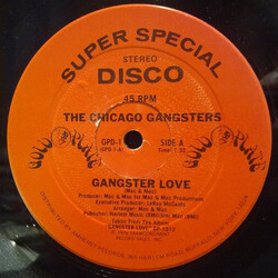 Chicago Gangsters Gangster Love USED VINYL 12INCH 45 RPM