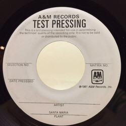 Carpenters (Want You) Back In My Life Again USED VINYL 7INCH 45 RPM TEST PRESSING STEREO MONO