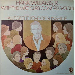Hank Williams Jr. / Mike Curb Congregation All For The Love Of Sunshine Vinyl LP USED