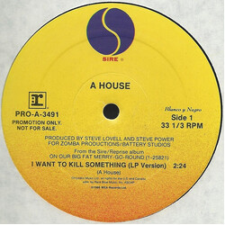 A House I Want To Kill Something Vinyl 12" USED