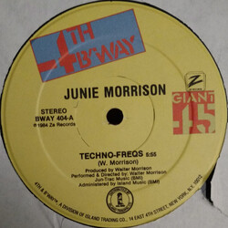 Junie Morrison Techno-Freqs USED VINYL 12INCH 45 RPM STEREO