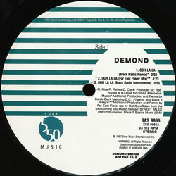 Demond (2) Ooh La La USED VINYL 12INCH 33 S RPM PROMO