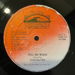 Cocoa Tea / Shabba Ranks Tell Me When / Bet Bust Vinyl 12" USED