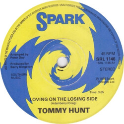 Tommy Hunt Loving On The Losing Side USED VINYL 7INCH 45 RPM SINGLE