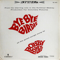Bobby Rydell Bye Bye Birdie Vinyl LP USED