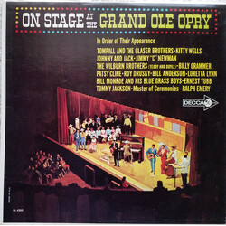 Various On Stage At The Grand Ole Opry Vinyl LP USED