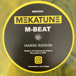 M-Beat Narni Riddim USED VINYL 12INCH 45 RPM STEREO