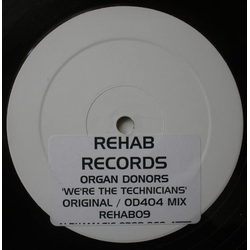 Organ Donors We're The Technicians Vinyl 12" USED