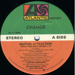 Change Mutual Attraction USED VINYL 12INCH 33 S RPM MAXI-SINGLE PROMO STEREO