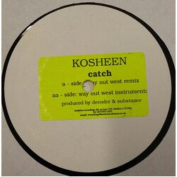 Kosheen Catch USED VINYL 12INCH WHITE LABEL 45 RPM