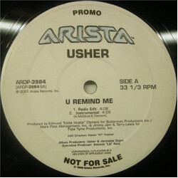 Usher U Remind Me VINYL 12" USED