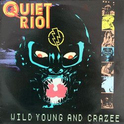 Quiet Riot Wild, Young And Crazee Vinyl LP USED