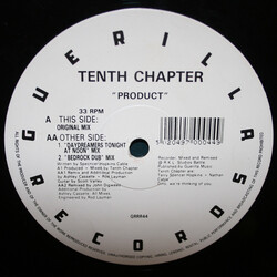 Tenth Chapter Product USED VINYL 12INCH 33 S RPM