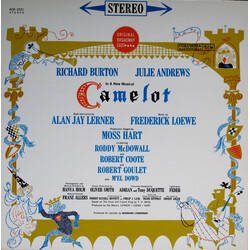Alan Jay Lerner / Frederick Loewe / Julie Andrews / Richard Burton (2) Camelot (Original Broadway Cast Recording) Vinyl LP USED