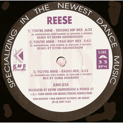 Reese You're Mine USED VINYL 12INCH 33 S RPM