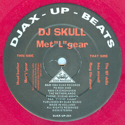 DJ Skull Met"L"gear Vinyl 12" USED