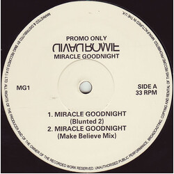 David Bowie Miracle Goodnight USED VINYL 12INCH PROMO 33 S RPM