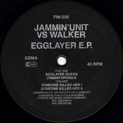 Jammin' Unit & Walker Egglayer E.P. USED VINYL 12INCH 45 RPM EP