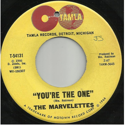 The Marvelettes You're The One / Paper Boy Vinyl 7" USED