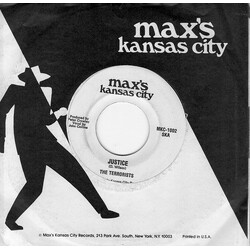 Terrorists (2) Justice / Riis Park USED VINYL 7INCH
