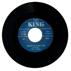 The 5 Royales Dedicated To The One I Love USED VINYL 7INCH 45 RPM REISSUE MONO