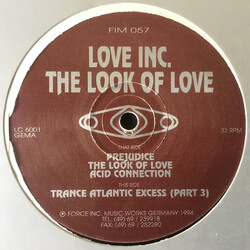 Love Inc. The Look Of Love VINYL 12" USED