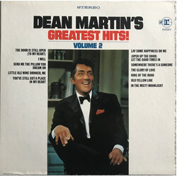 Dean Martin Dean Martin's Greatest Hits! Volume 2 Vinyl LP USED