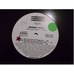 Shabba Ranks / Queen Latifah What'Cha Gonna Do? USED VINYL 12INCH 33 S RPM MAXI-SINGLE PROMO