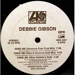 Debbie Gibson Free Me VINYL 12" USED