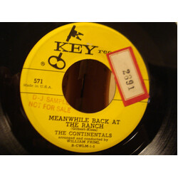 Continentals Meanwhile Back at the Ranch USED VINYL 7INCH 45 RPM