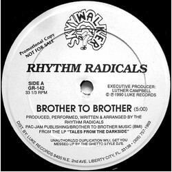 Rhythm Radicals Brother To Brother / We're On A Mission VINYL 12" USED