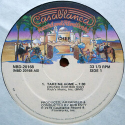 Cher Take Me Home VINYL 12" USED