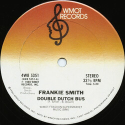 Frankie Smith Double Dutch Bus / Double Dutch USED VINYL 12INCH 33 S RPM