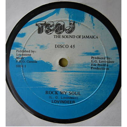 Lloyd Lovindeer Rock My Soul / Government Boops Vinyl 12" USED