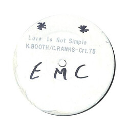 Ken Boothe / Cutty Ranks Love Is Not Simple Vinyl 12" USED