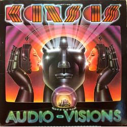 Kansas (2) Audio-Visions Vinyl LP USED
