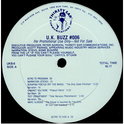 Various U.K. Buzz #006 Vinyl LP USED
