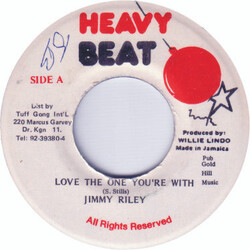 Jimmy Riley Love The One You're With USED VINYL 7INCH