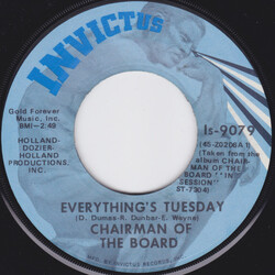 Chairmen Of The Board Everything's Tuesday / Patches VINYL 7" USED