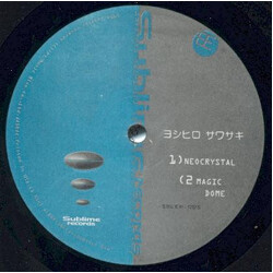 Yoshihiro Sawasaki Neocrystal USED VINYL 12INCH 33 S RPM EP LIMITED EDITION