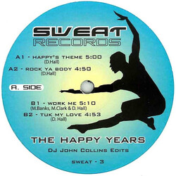 D-HA The Happy Years - DJ John Collins Edits - Happy Trax USED VINYL 12INCH 33 S RPM