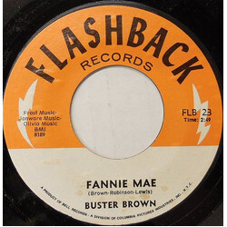 Buster Brown Fannie Mae USED VINYL 7INCH 45 RPM SINGLE REISSUE