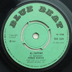 Prince Buster's All Stars Al Capone USED VINYL 7INCH REPRESS