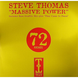 Steve Thomas Massive Power / They Came In Peace Vinyl 12" USED