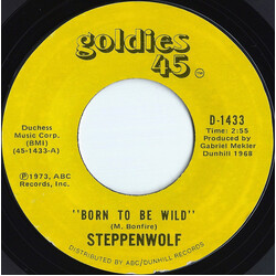 Steppenwolf Born To Be Wild / Magic Carpet Ride VINYL 7" USED