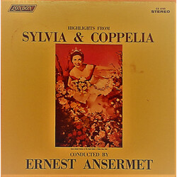 Ernest Ansermet Highlights From Sylvia & Coppelia Vinyl LP USED