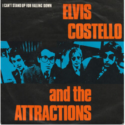 Elvis Costello & The Attractions I Can't Stand Up For Falling Down USED VINYL 7INCH SINGLE 45 RPM
