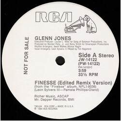 Glenn Jones Finesse VINYL 12" USED