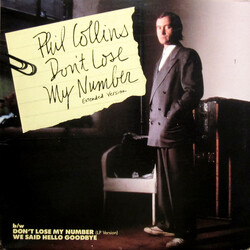 Phil Collins Don't Lose My Number (Extended Version) USED VINYL 12INCH 33 S RPM SINGLE STEREO
