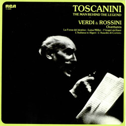 Arturo Toscanini Verdi & Rossini Overtures Vinyl LP USED